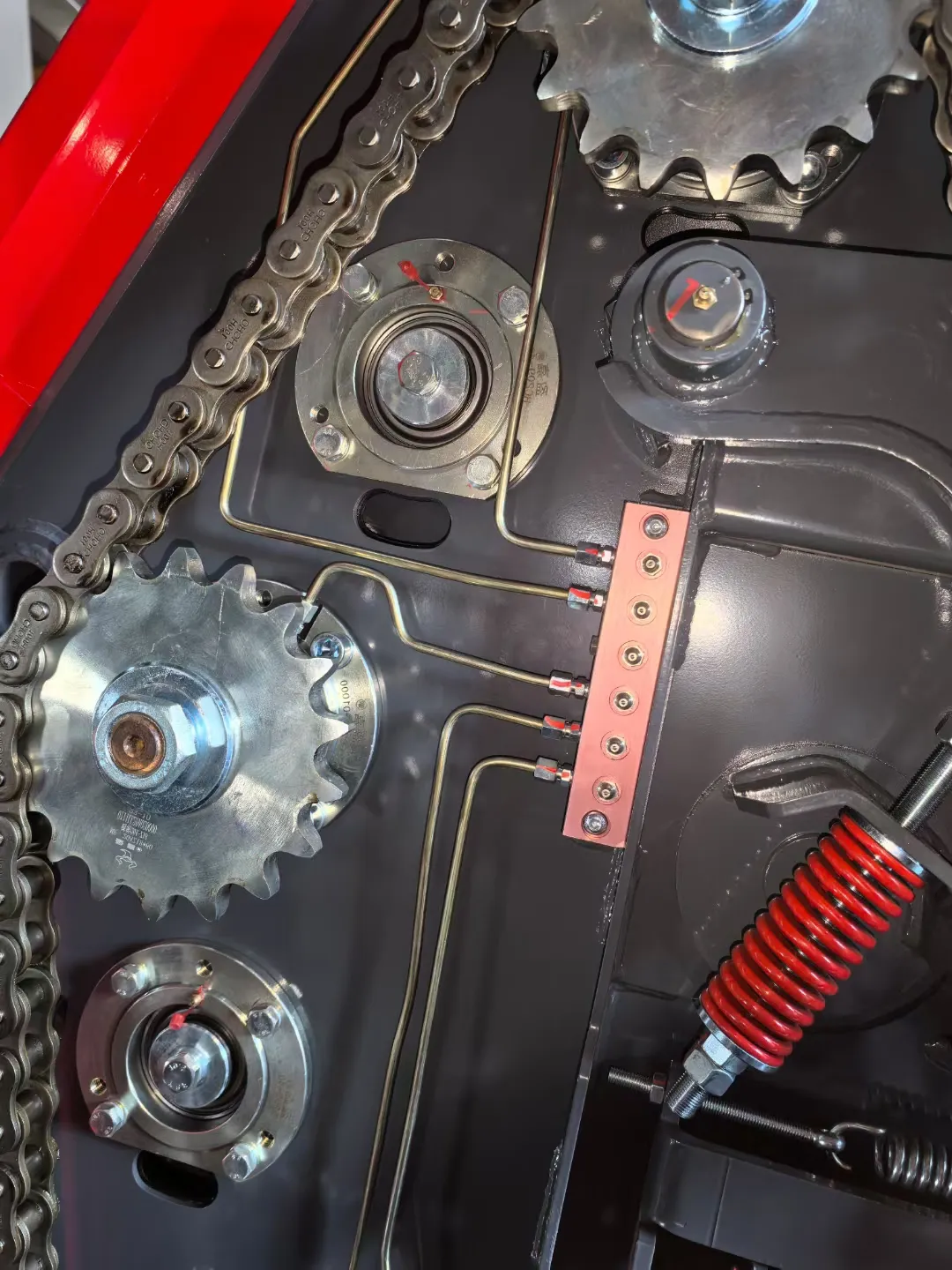 Silage baler roller bearing replacement procedure