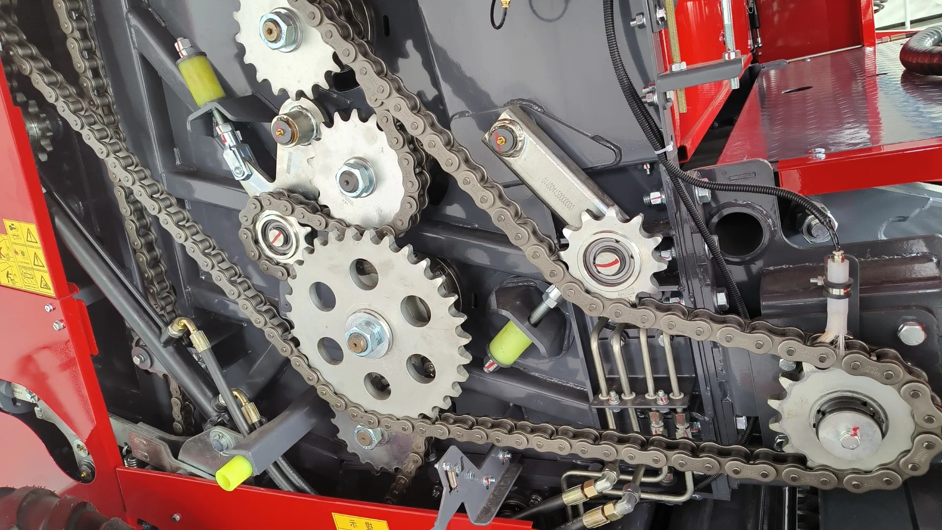 Silage baler lubrication and greasing maintenance procedure