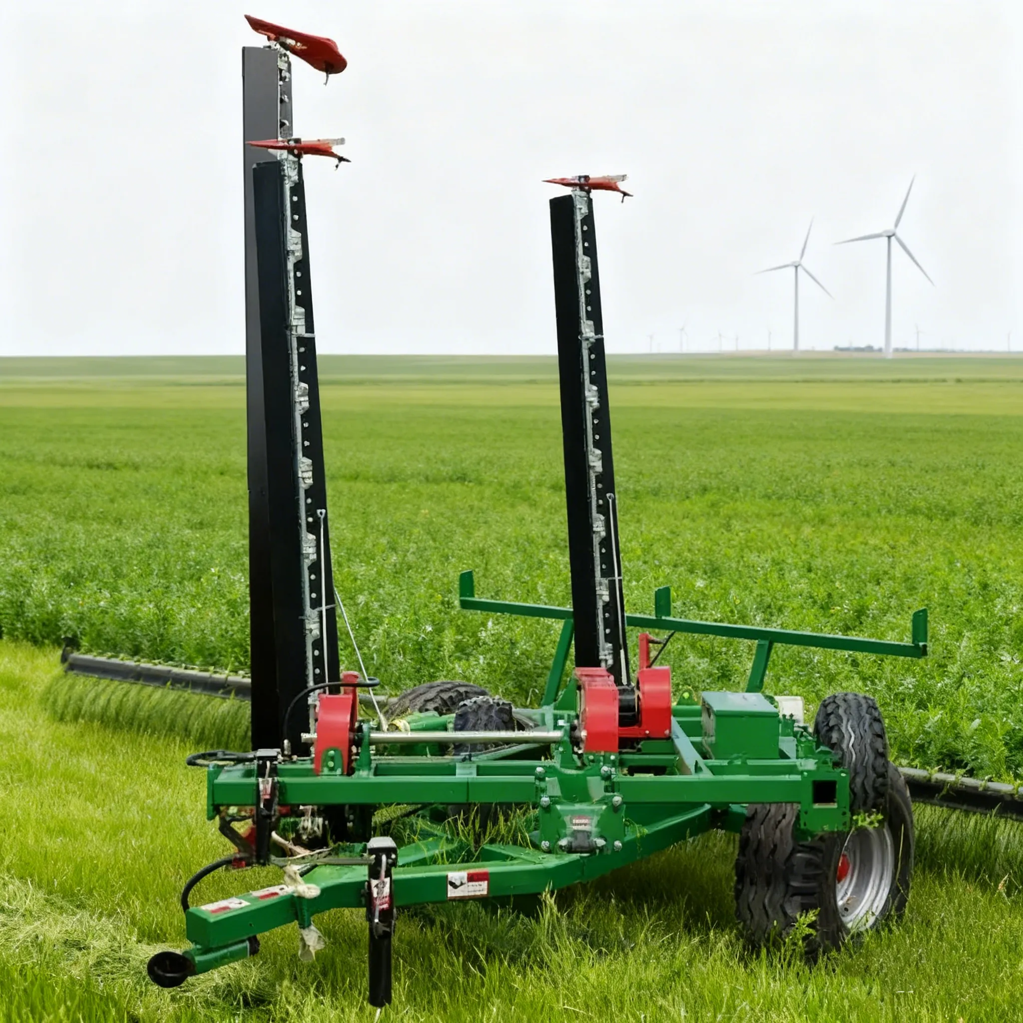 9GL-2.52.9 Прымяненне цягавай касілкі і валкоукладчыцы