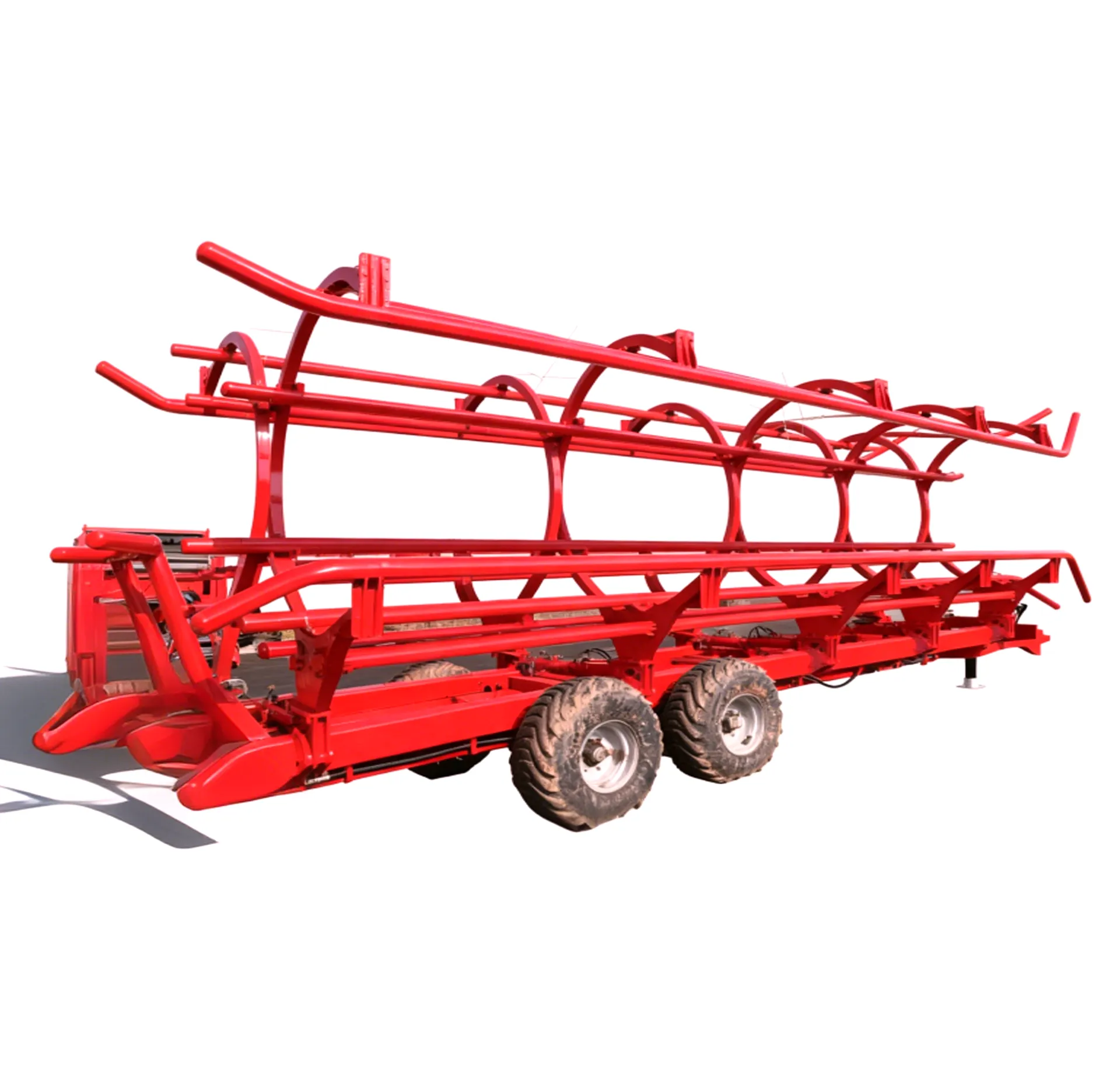 9jyy-4.5 model round hay bale collector and transporter-1