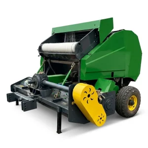 9YQ-2300 Round Hay Baler — 2300mm Wide-Cut Pickup, Roll Drum, Dual-Stage Feeding
